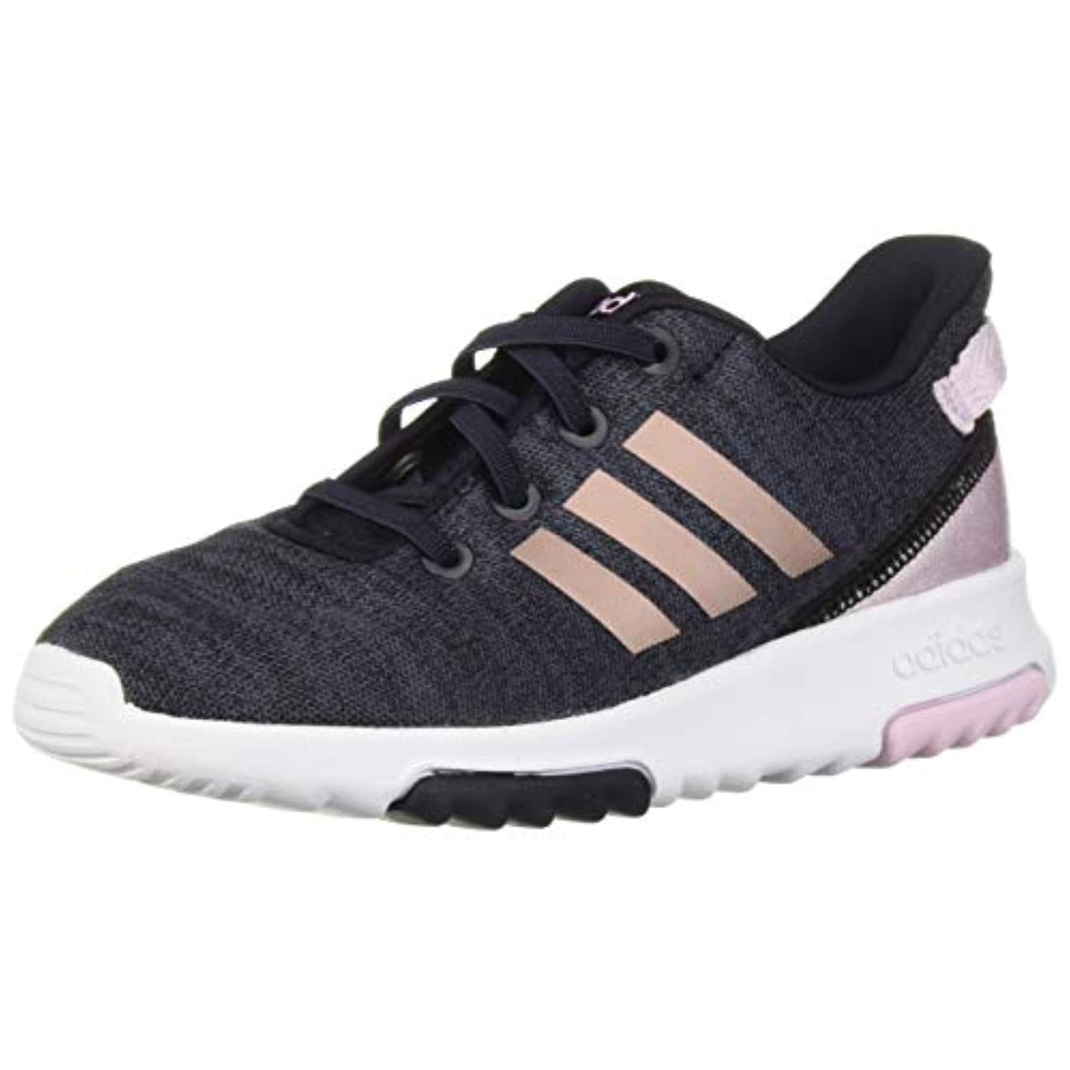 Adidas Baby Racer Tr Running Shoe, Legend InkVapour Grey MetallicAero Pink, 4K M Us Toddler Size 4 Toddler Details about Kids adidas Racer Infants Trainers Runners Elasticated Laces Lightweight New