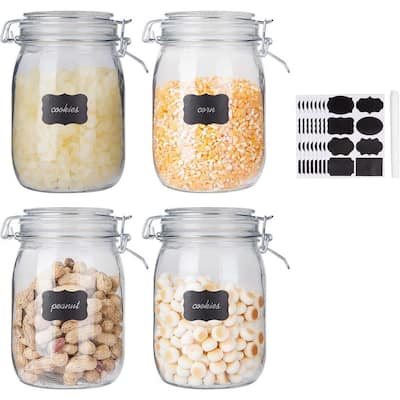 Kitchen Storage Canister Jars with Lids