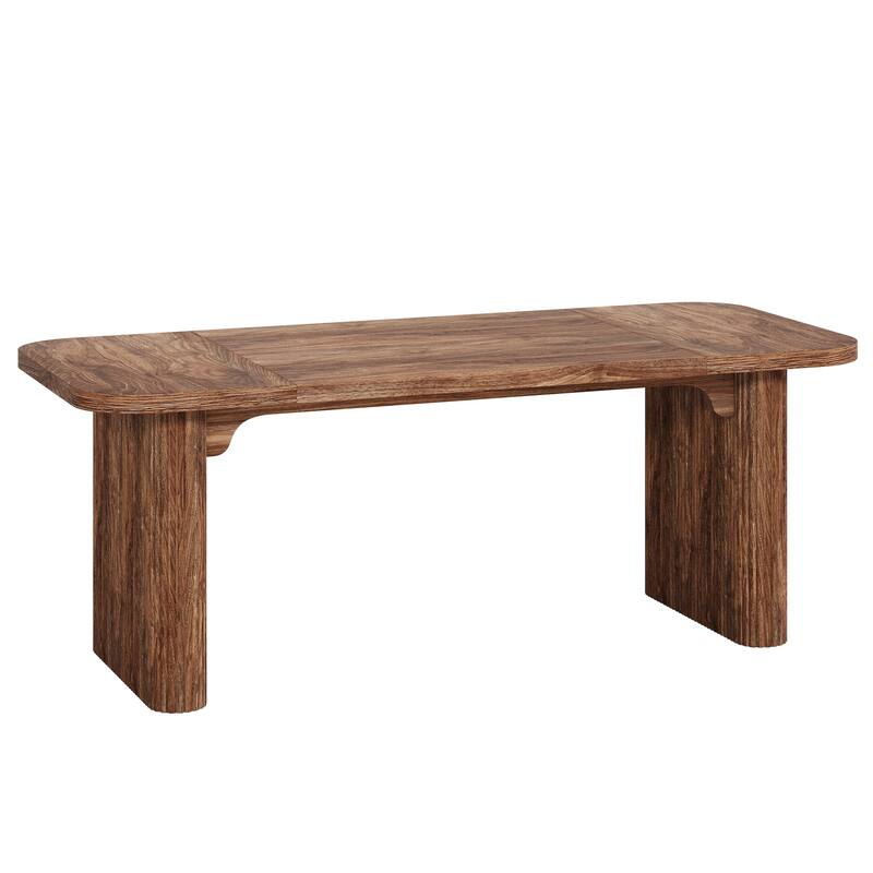 Large Wood Executive Desk, Modern Computer Desk, Home Office Workstation Boss Desk