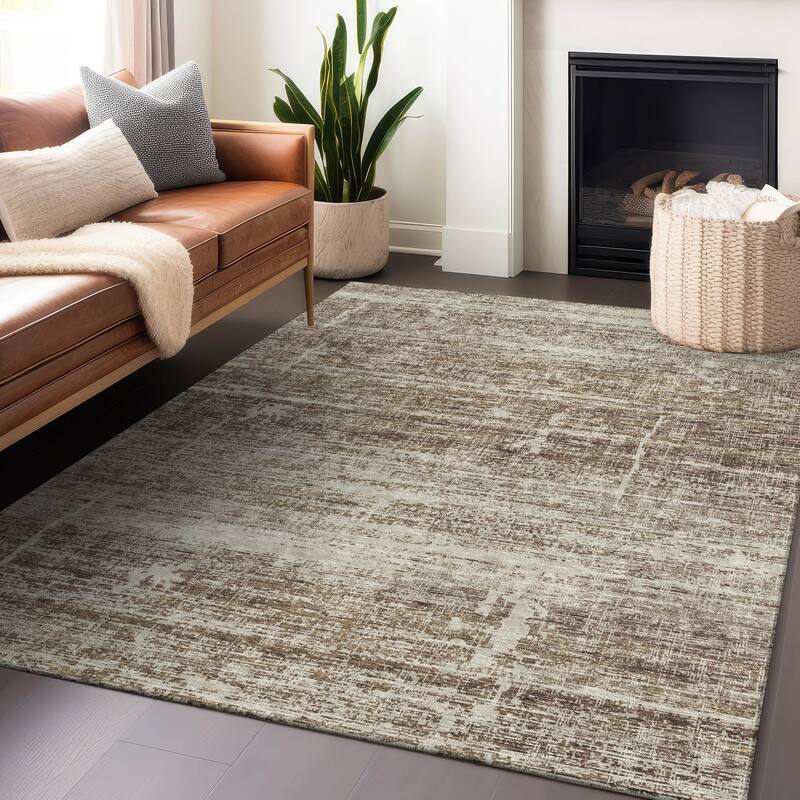 Premium Washable Super Soft Modern Solid Mayfield Rug