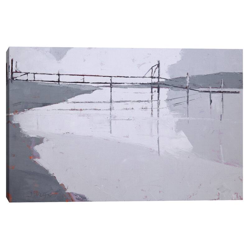 Tidal River by John Rufo Canvas Art Print