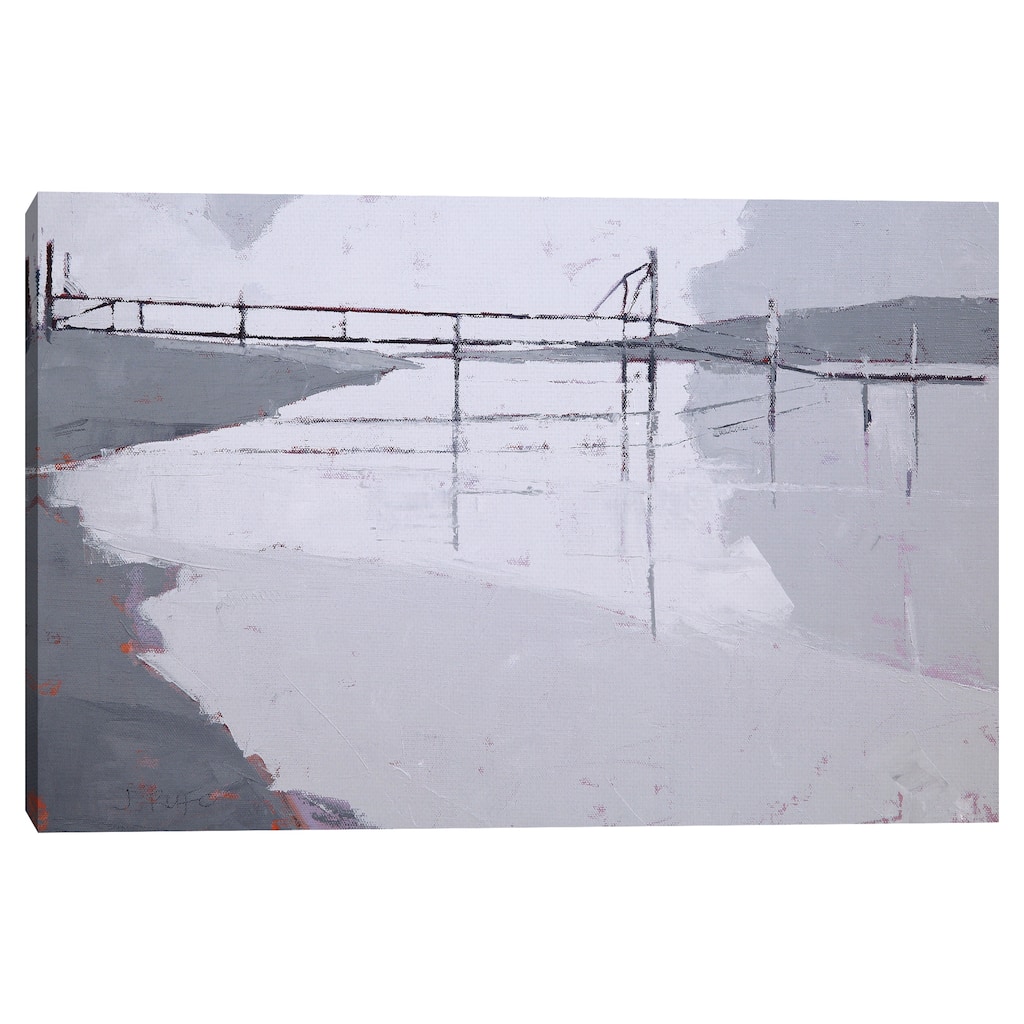 Tidal River by John Rufo Canvas Art Print