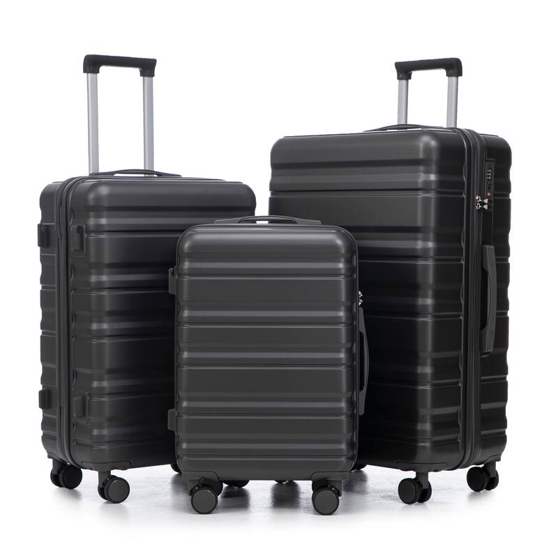 Fashion Luggage Lightweight Luggage, 3-Piece Set with Universal Wheels and Telescopic Handle, for Boarding and Travel