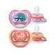 preview thumbnail 4 of 2, Philips Avent ultra air Pacifier 18m+, 2 Pack, Chameleon & Monkey - Multi