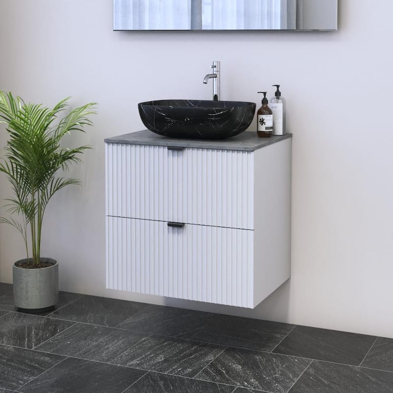 Nicole 2S 60 Floating Bathroom Vanity (24" Width)