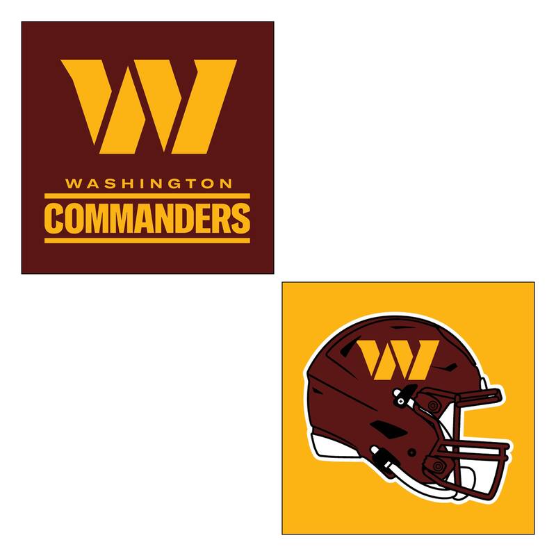 Washington Commanders Foam Core Wall Decor