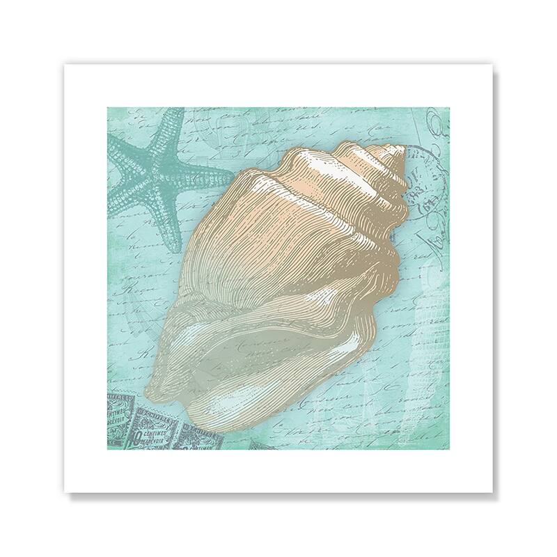 Nautical Shells II - Blue