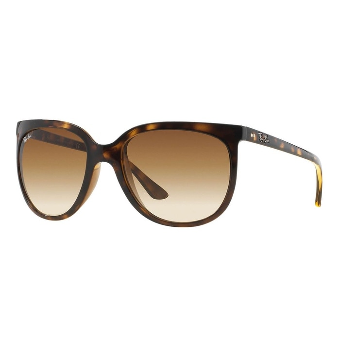Shop Ray Ban Cats 1000 Light Havana Frame Crystal Brown Gradient