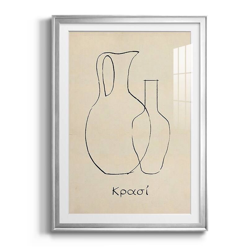 Greek Blessing II Premium Framed Print - Ready to Hang