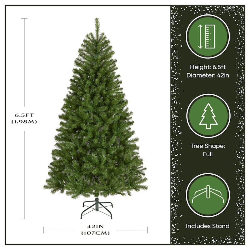 National Tree Company 6.5 ft. North Valley Spruce Tree - 6.5 Foot
