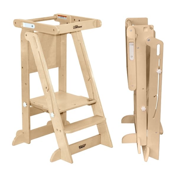 slide 2 of 39, Little Partners® Learn 'N Fold Learning Tower® Tan