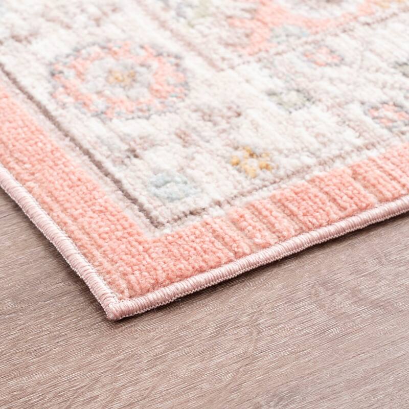 Crosswood Ellen Traditional Floral Indoor Polyester Area Rug