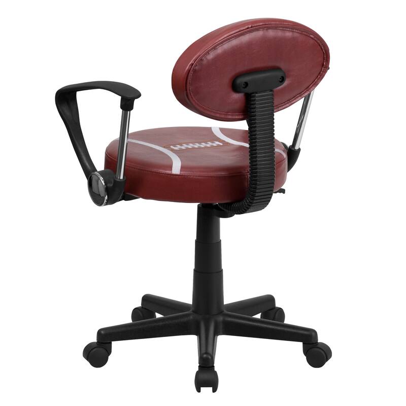 Sports Swivel Task Office Chair with Arms - Football