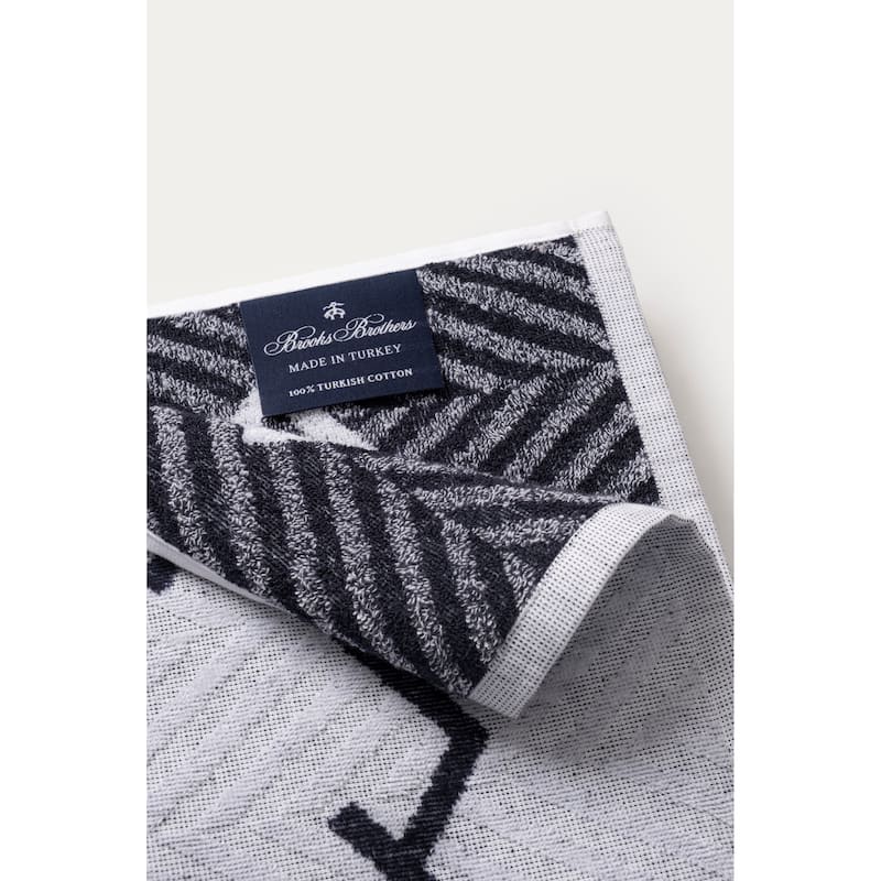 Brooks Brothers BB Logo Beach Towels