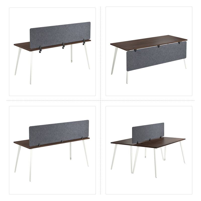 Bush Business Furniture 58W Office Desktop Privacy Screen