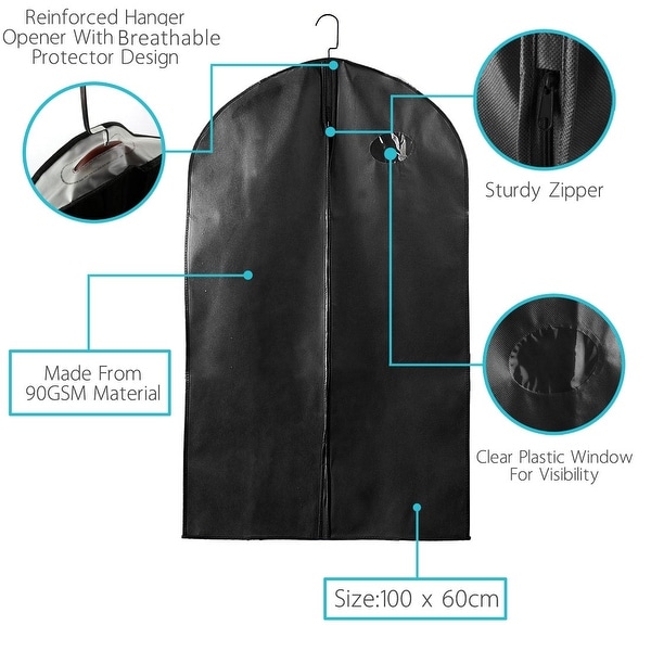 garment bag that holds 5 suits