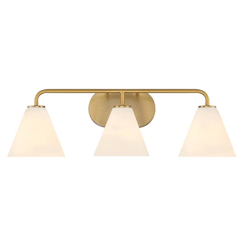 Savoy House 8-2988-3 Blair 3 Light 26" Wide Vanity Light - Warm Brass