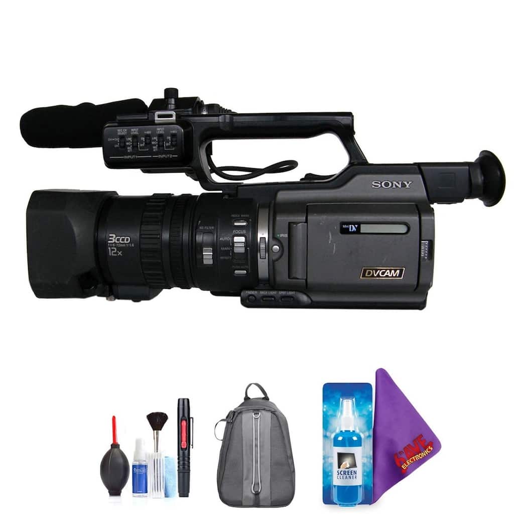Sony DSR-PD170P PAL DVCAM 3CCD Digital Camcorder, DVCAM and DV