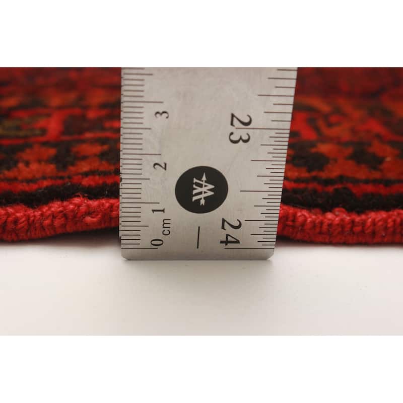 Teimani Burgundy Rug 3'1" x 5'0" - 3'1 x 5'0