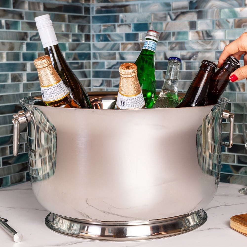 Stainless steel beer discount tub