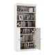 preview thumbnail 120 of 200, 100% Solid Wood 6-Shelf Bookcase with Optional Doors by Palace Imports
