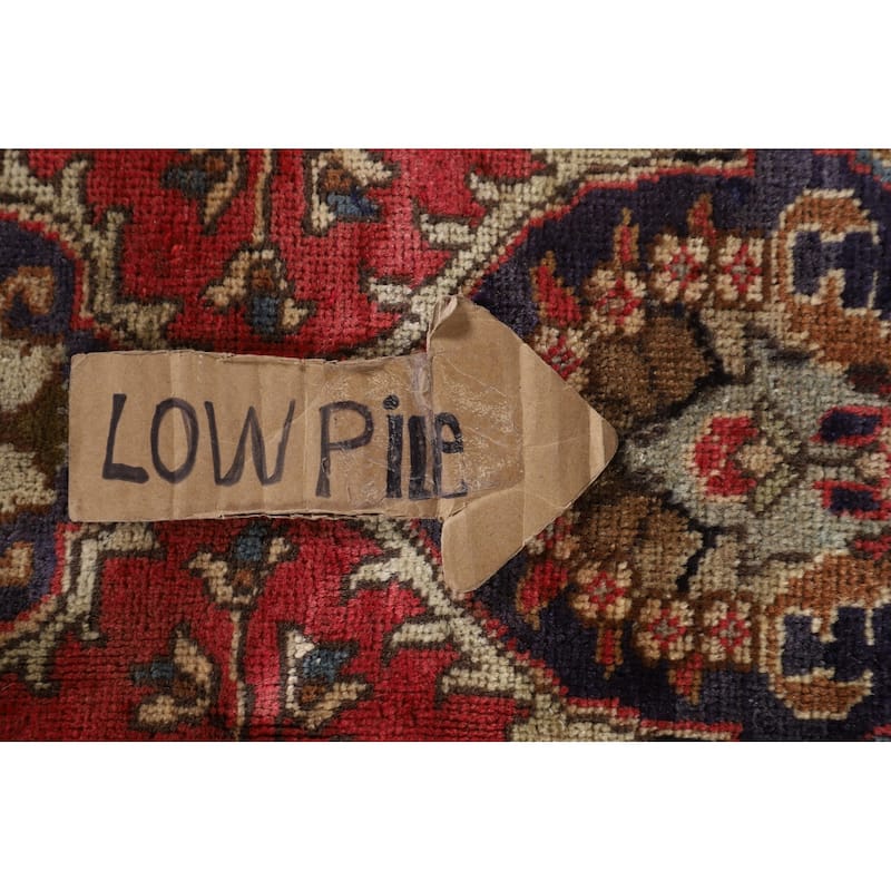 Tabriz Persian Vintage Area Rug Hand-Knotted Wool Carpet - 6'8"x 9'8"