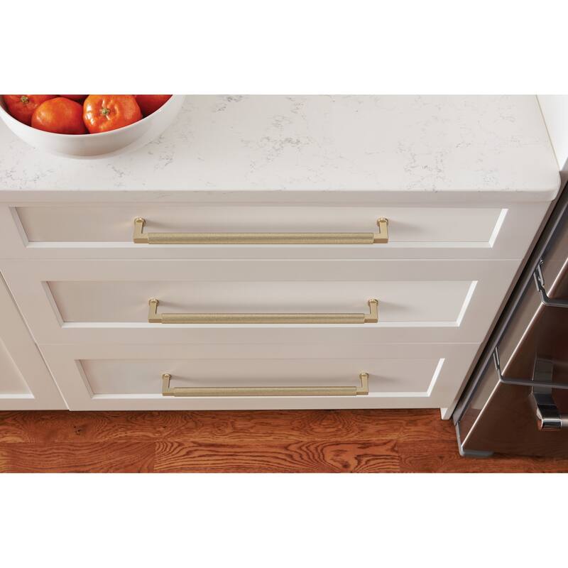 Amerock BP37629 Balata 12-5/8" Center to Center Knurled Handle Cabinet