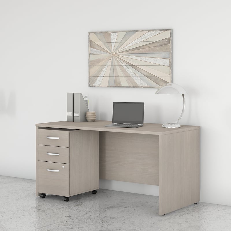 Studio C 60W x 30D Office Desk with Drawers by Bush Business Furniture