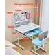 preview thumbnail 22 of 40, UIMOSO Kids Study Chair and Desk Set, Study Desk and Chair for Kids, Adjustable Height Kids Study Desk with Chair