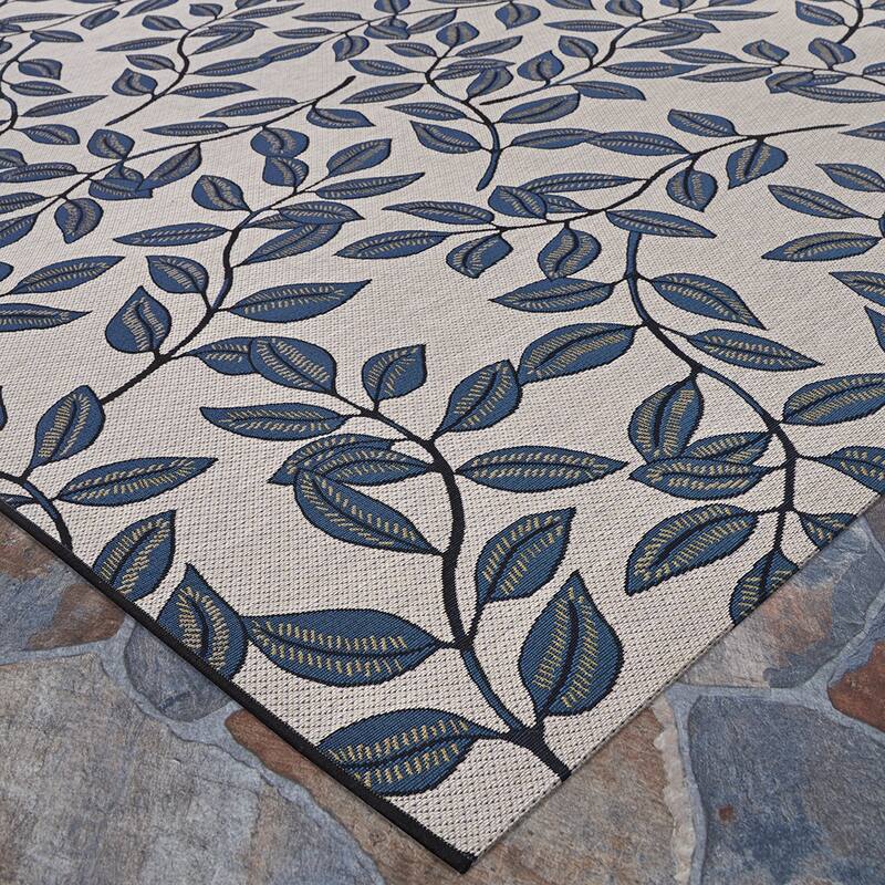 Dream Decor Rugs Gelato Flourishing Vine Indoor Outdoor Area Rug