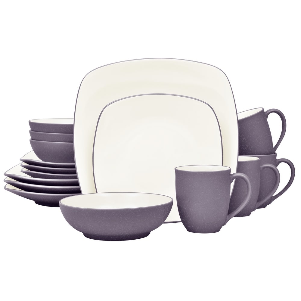 Noritake Colorwave 16-Piece Square Set, Service For 4