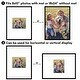 preview thumbnail 4 of 3, Americanflat Picture Frame with Oversized Mat - Plexiglass Cover