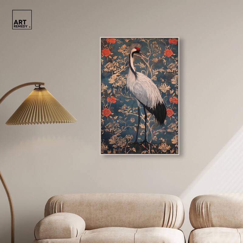 Botanical Bird I Canvas by Art Remedy