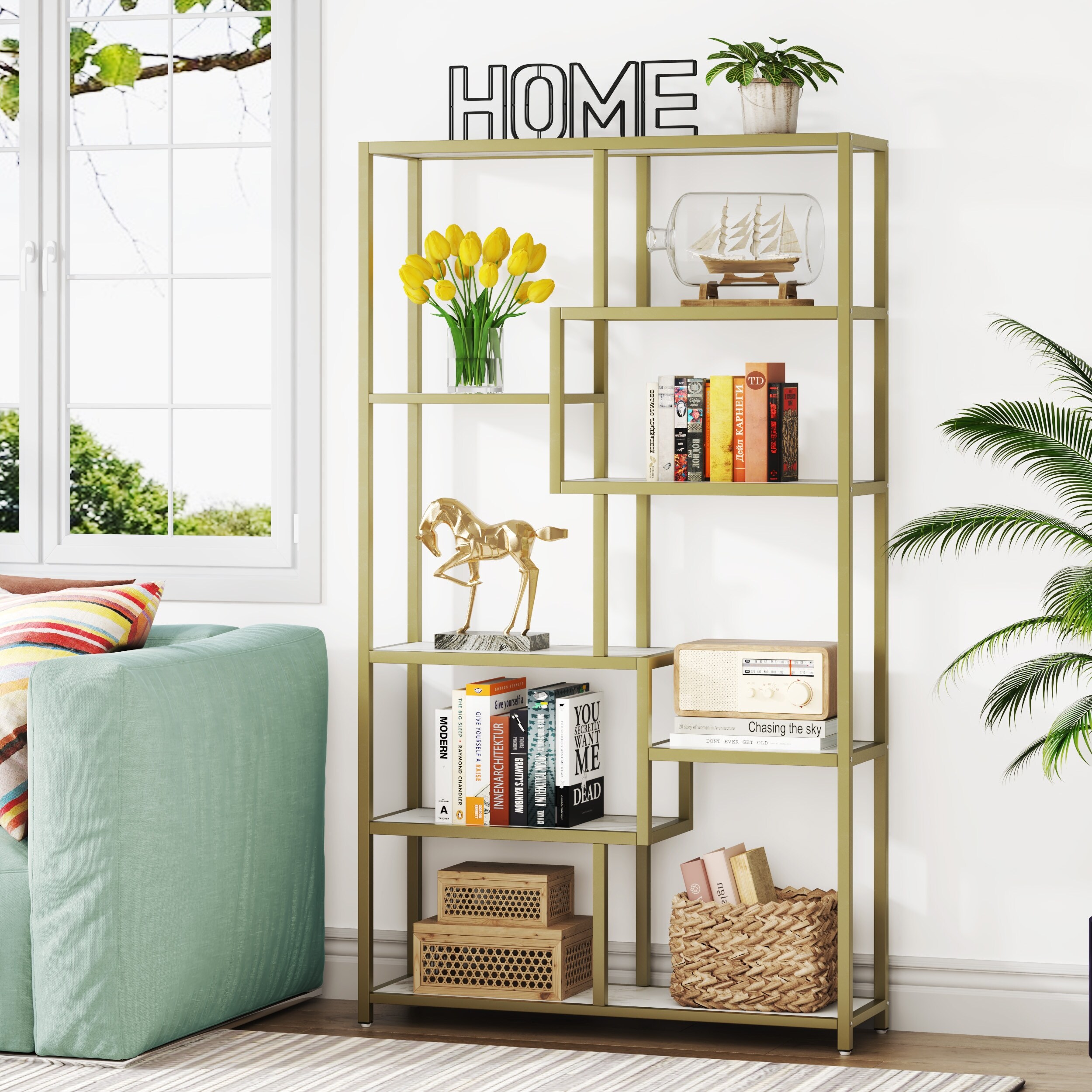 20 inch outlet wide white bookcase