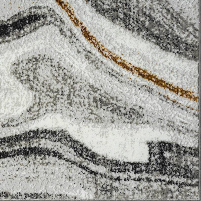 Luxe Weavers Marble Abstract Area Rug, Medium Pile Bedroom Rug