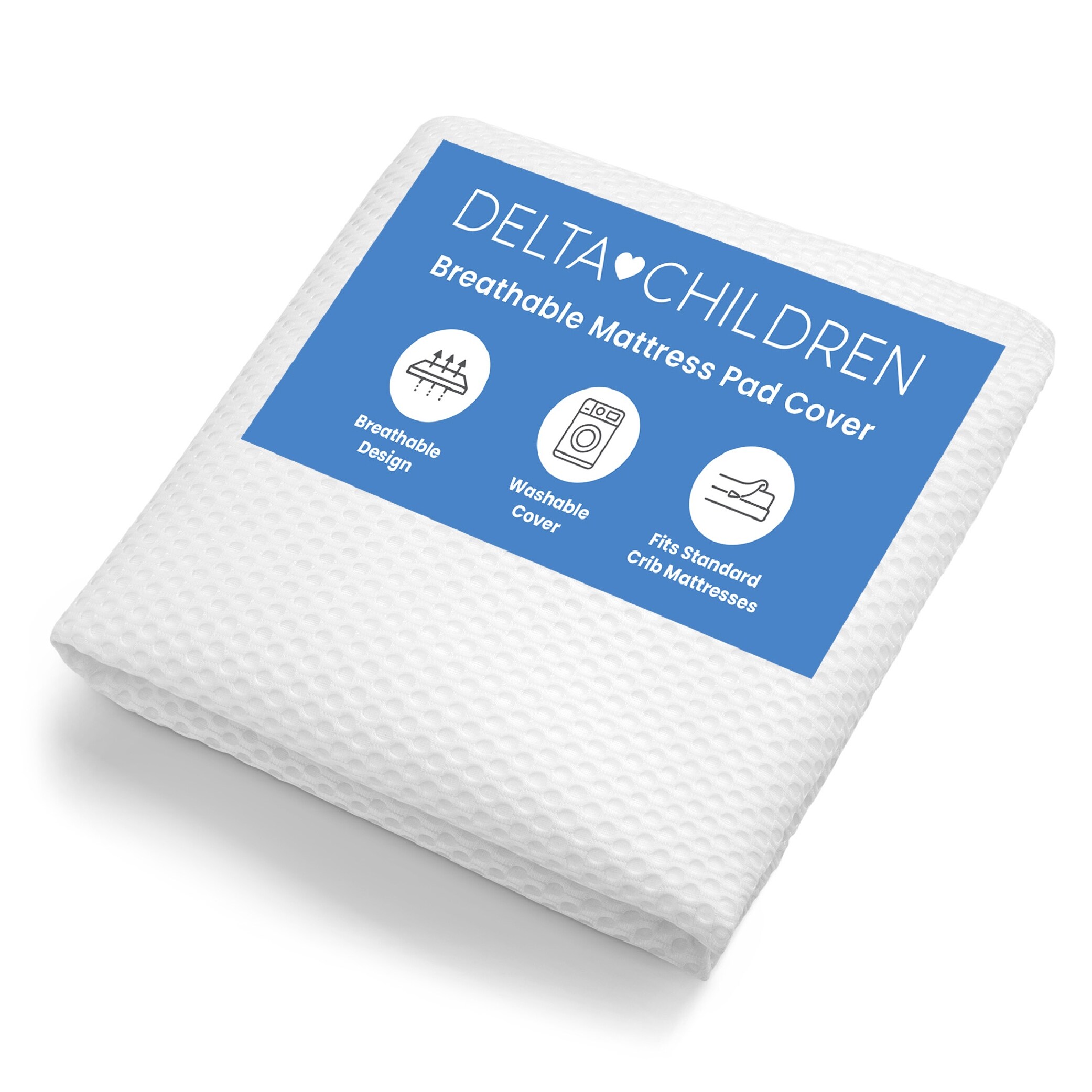 thumbnail image 2 of Waterproof Crib Mattress Protector, Quilted Fitted Standard Size Crib Mattress Pad Cover, Ultra 2 of 14