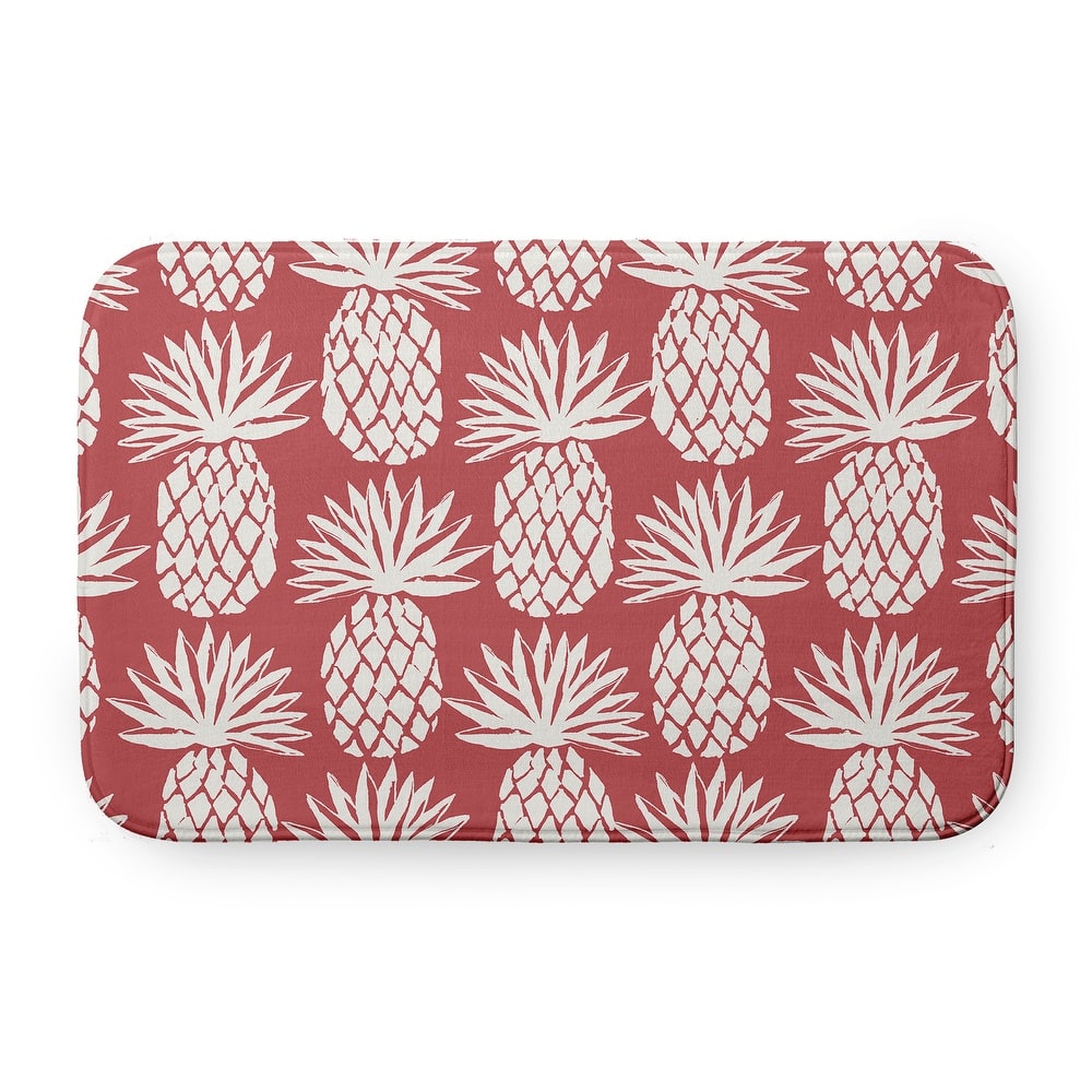 Pineapple Pattern Bathmat