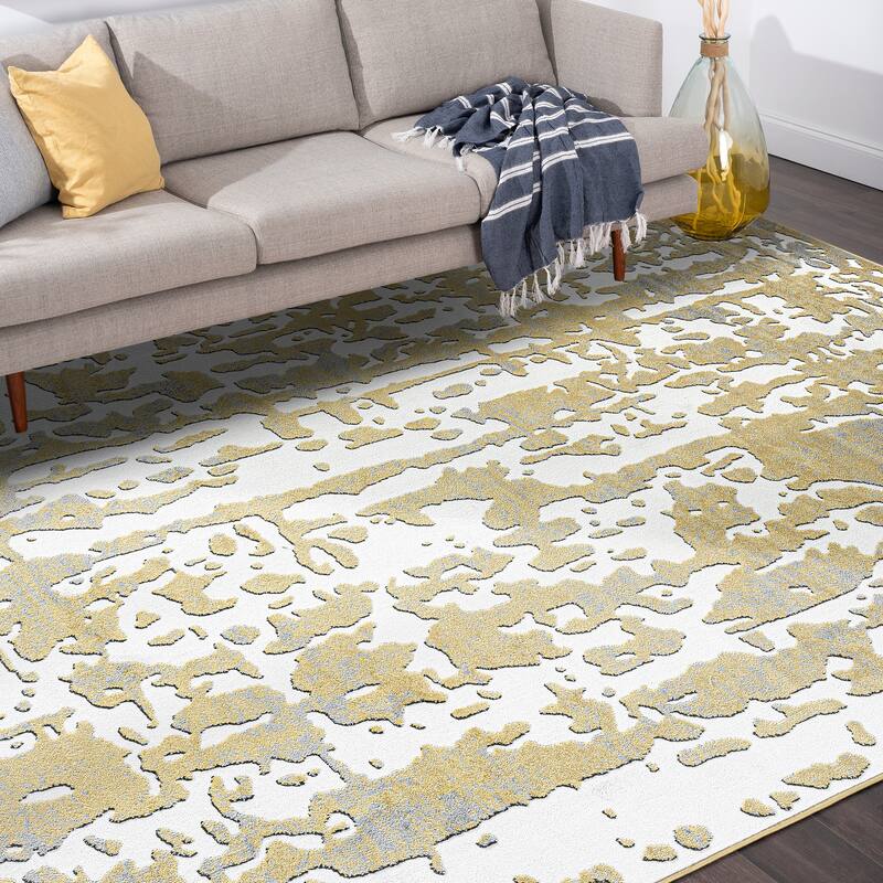 Wyman Modern & Contemporary Abstract Indoor Area Rug