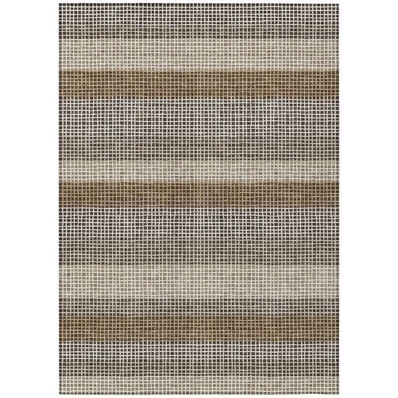 Machine Washable Indoor/ Outdoor Cabana Stripe Chantille Rug