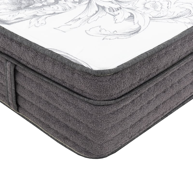 Polar 14-Inch Medium Firm Gel Memory Foam Hybrid Mattress in a Box
