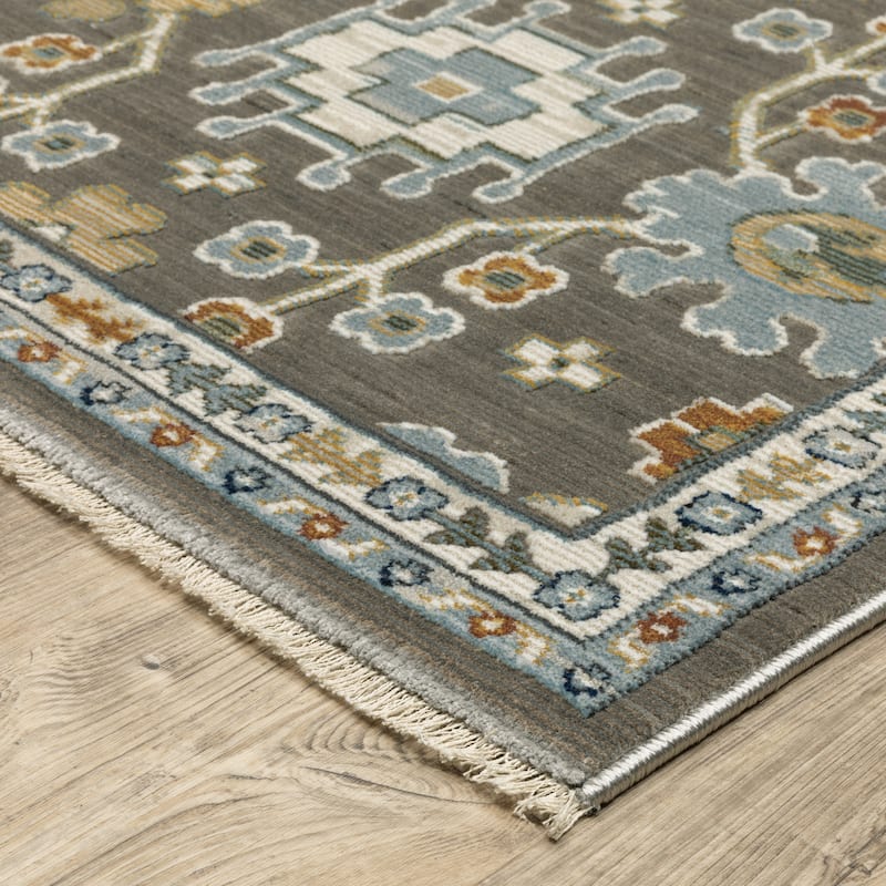 Style Haven Kellan Floral Oriental Area Rug