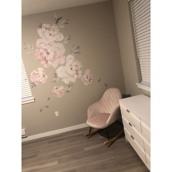 little seeds monarch hill dahlia upholstered nursery rocker