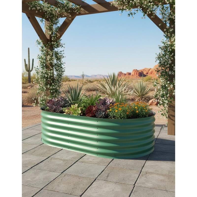 Heavy-Duty Raised Garden Beds - 8*4*1.5 Ft