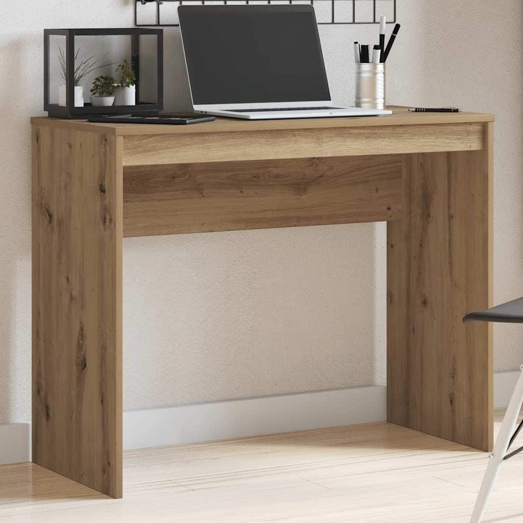 vidaXL Desk Home Office Standing Computer Workstation Table Engineered Wood