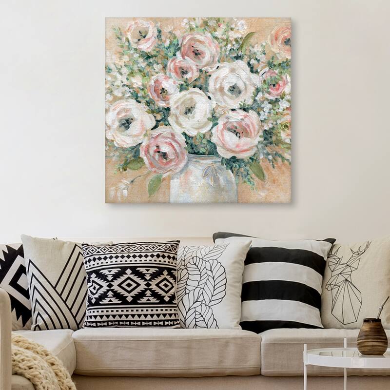 Pretty in Pink by Carol Robinson Canvas Art Print
