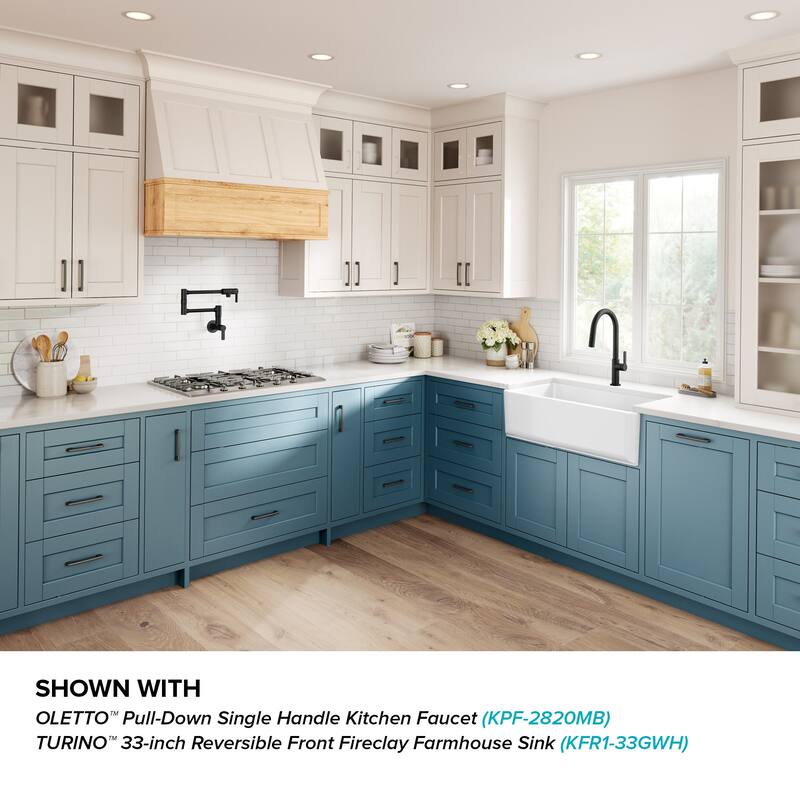 Kraus KPF-5001 Oletto 4 GPM Wall Mounted Single Hole Pot Filler