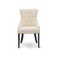 preview thumbnail 8 of 23, East West Furniture Dining Room Set- a Wooden Table and Light Beige Linen Fabric Dining Chairs, (Pieces & Finish Options)