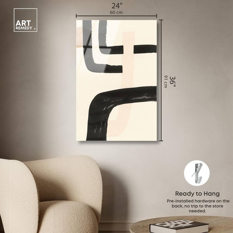 Contempogeo II Acrylic by Art Remedy, Ready to Hang
