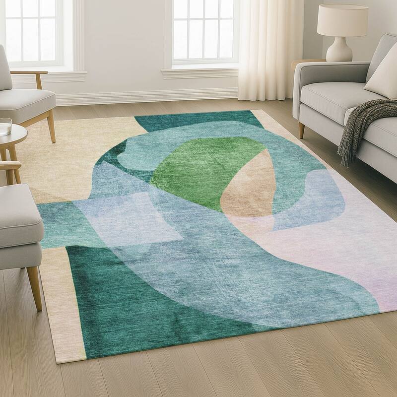 Premium Washable Super Soft Casual Contemporary Mayfield Rug