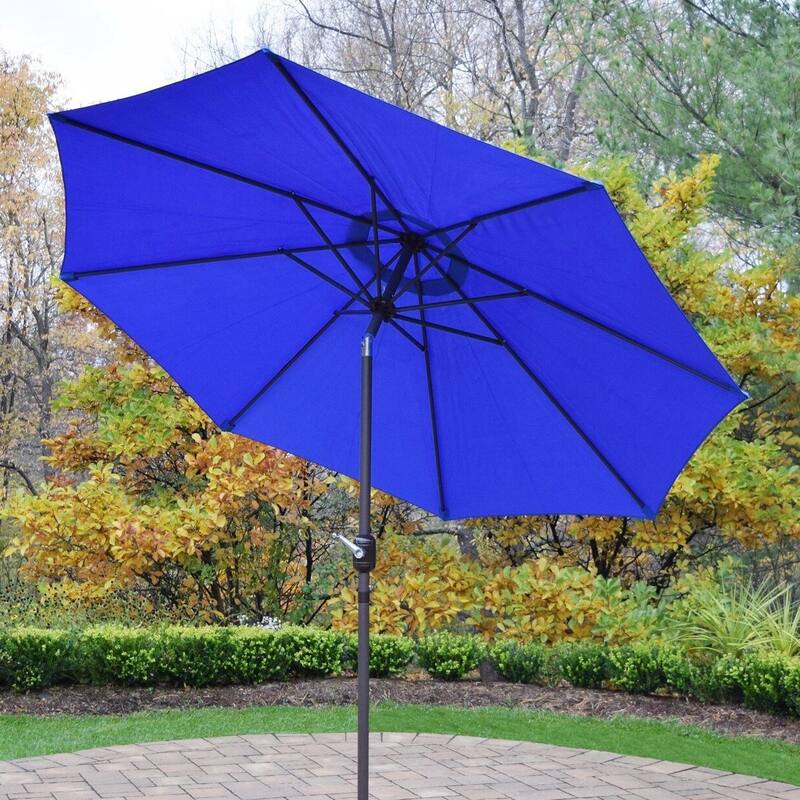 Oakland Living Corporation Polyester 9-foot Market Umbrella